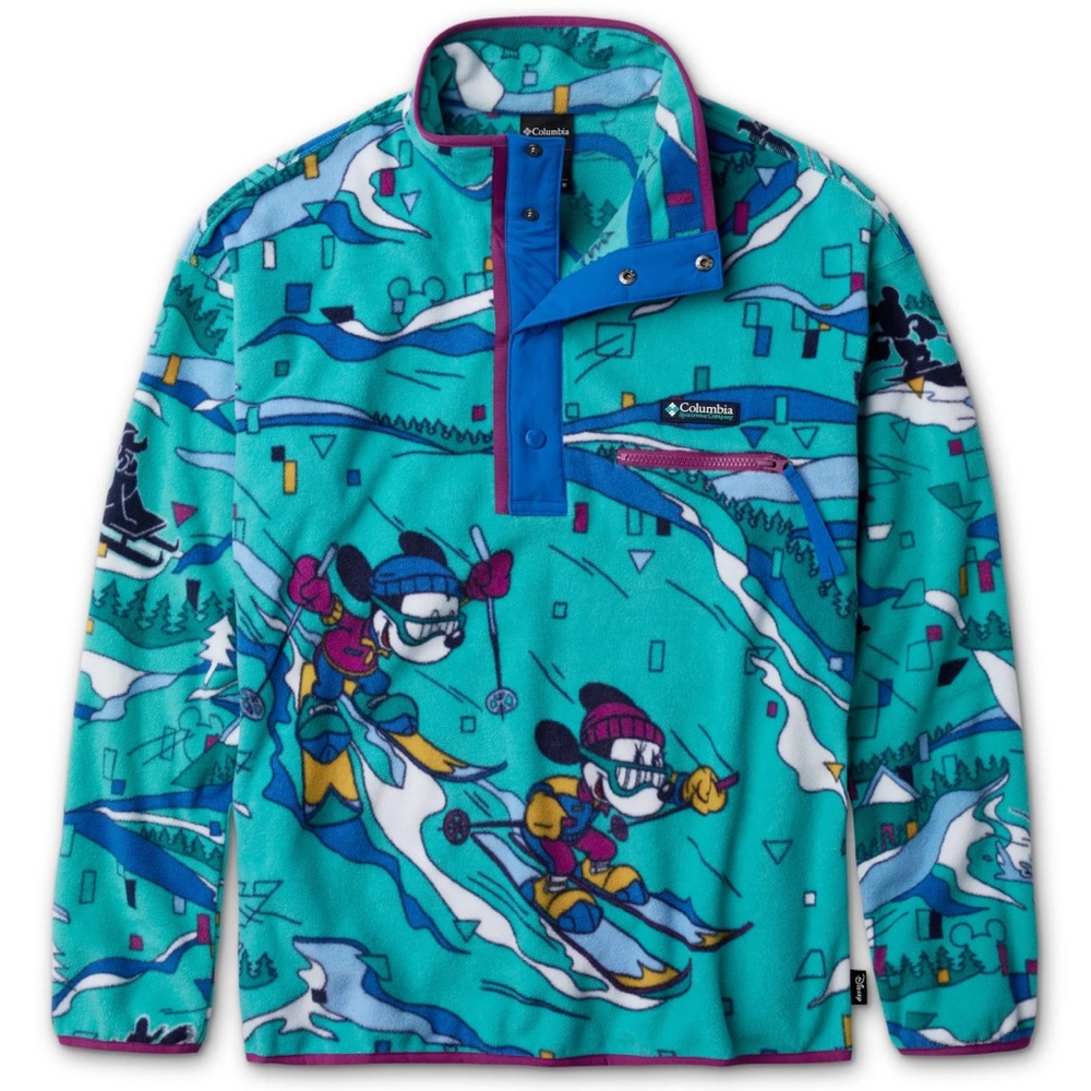 Columbia Men’s Teal Ski Adventure Fleece Pullover
